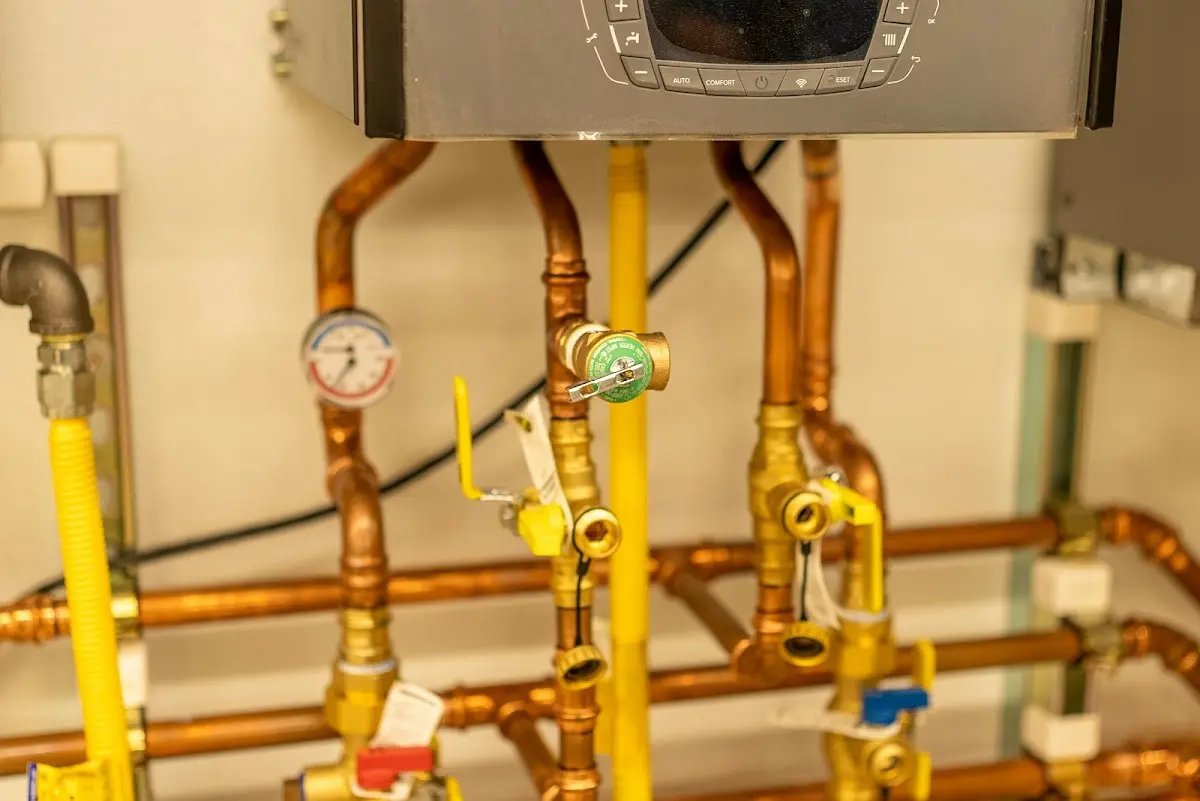 Licensed technician providing Water Heater Installation for a homeowner in Saranac